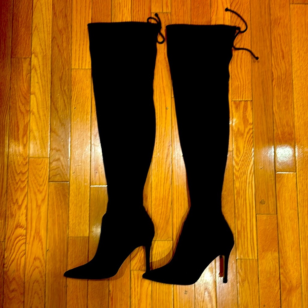 🔥Aldo Black Suede Over-the-Knee Boots🔥 Size 7.5